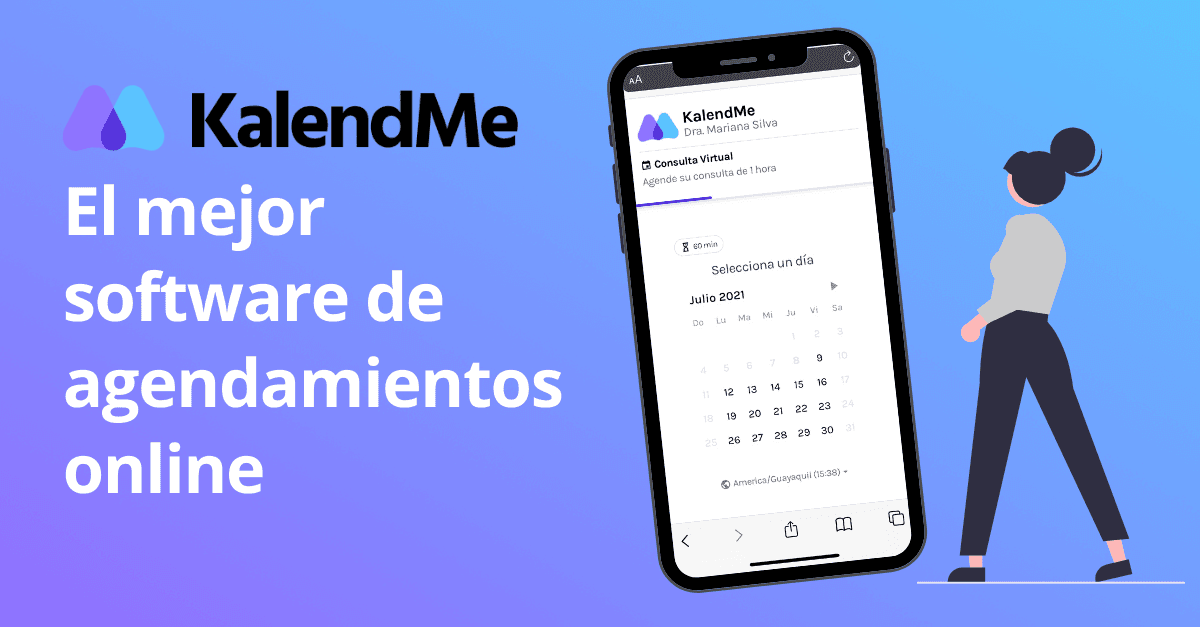 Imagen principal de KalendMe - El mejor software de agendamientos online